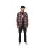 Chemise homme manches longues en flanelle à carreaux logo dos Tyler Vondutch-4