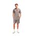 Mens Fleece Sweat Shorts Brown Hugo-4