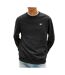 Sweat noir homme tommy hilfiger badges-1