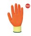 Lot de 2  Fortis grip a150 gants de travail adulte unisexe m jaune/orange Portwest