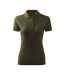 Polo Femme Vert Malfini-1
