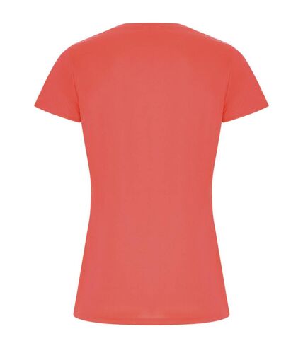 T-shirt imola femme corail fluo Roly