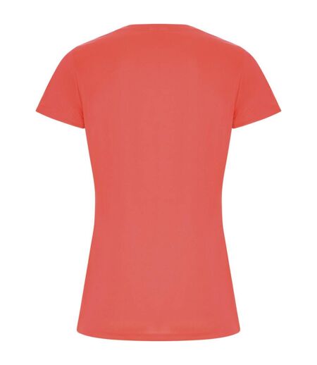 T-shirt imola femme corail fluo Roly