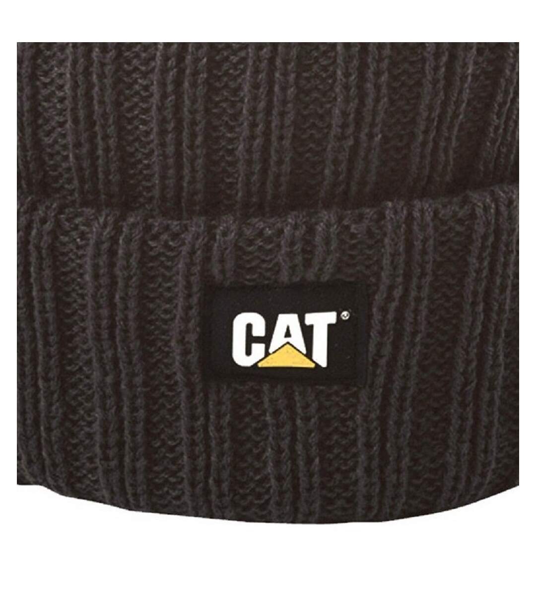 Caterpillar C443 Rib Watch Hat / Headwear (Black) - UTFS1097-2