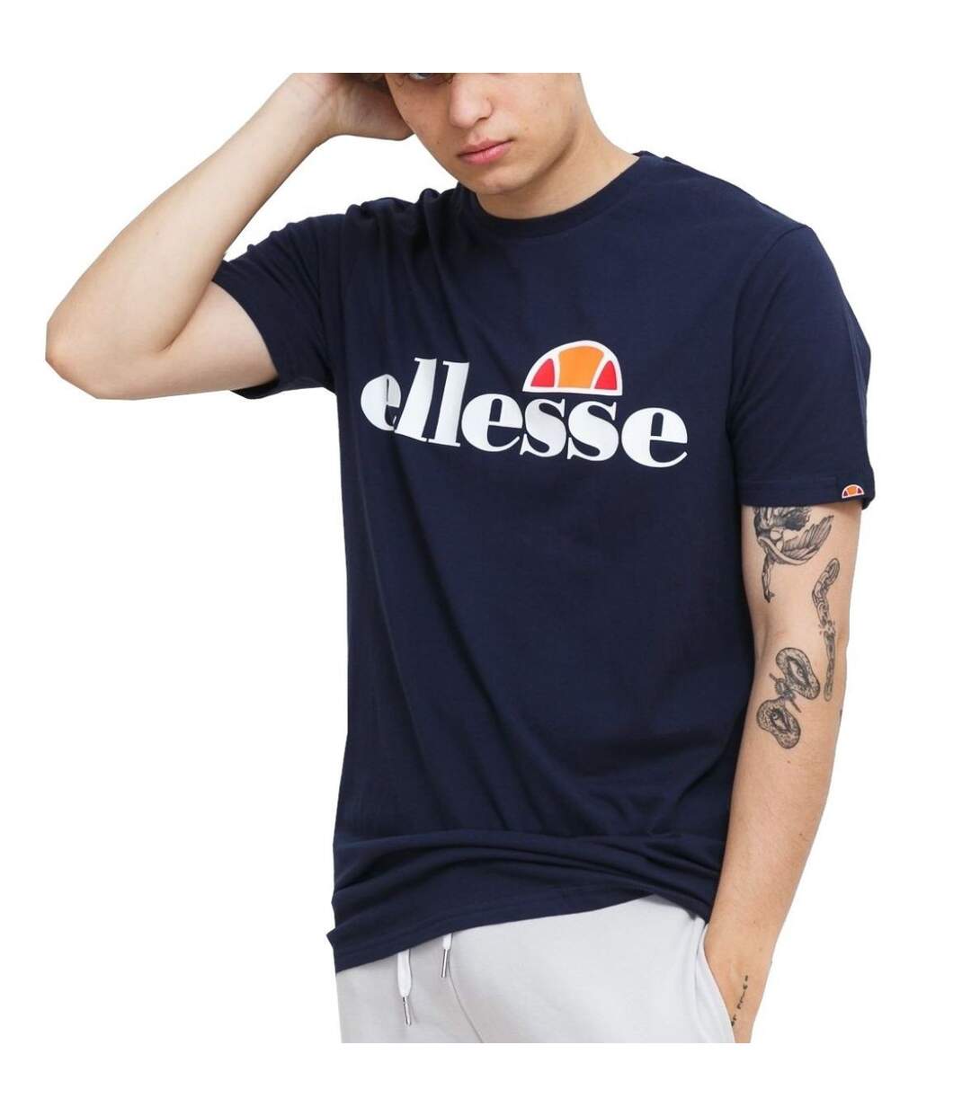 T-shirt Sl Prado Homme Bleu Marine Ellesse-1