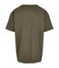 Unisex adults heavy oversized tee olive Build Your Brand