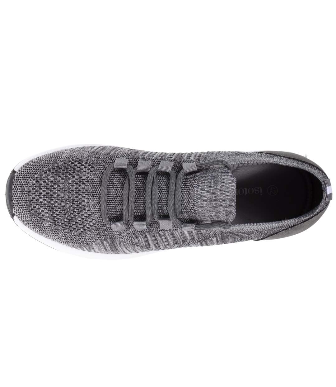 Isotoner Baskets homme slip on avec lacets, semelle mémoire de forme-3