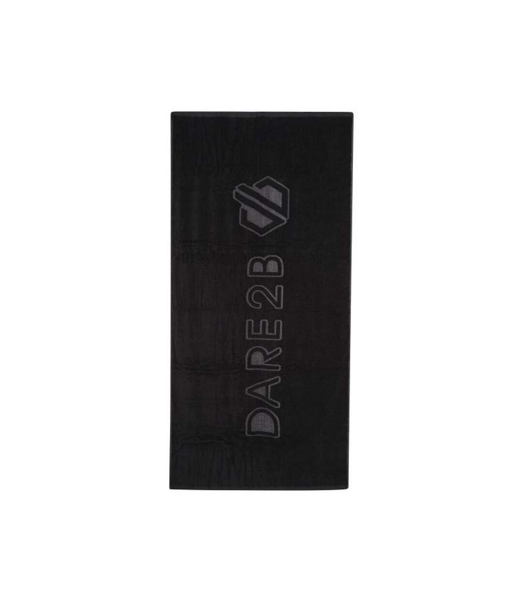 Unisex adult logo gym towel black Dare 2B-1