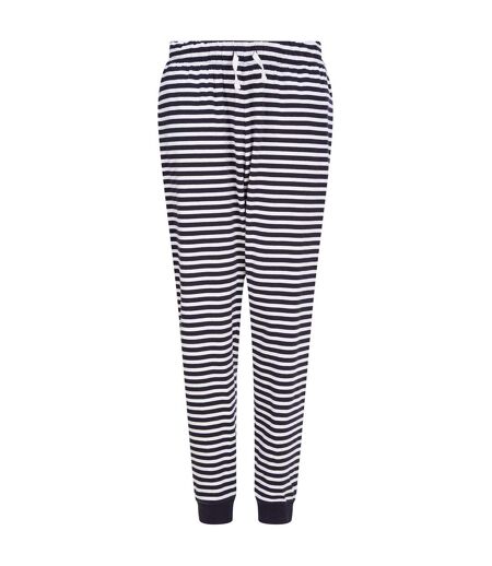 Pantalon de détente adulte bleu marine / blanc SF