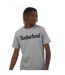 T-shirt northwood homme gris chiné Timberland-3