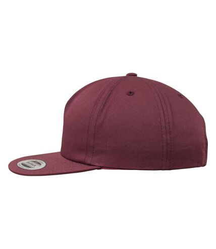 Casquette ajustable flexfit adulte bordeaux Yupoong