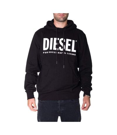 Sweat à Capuche Noir Homme Diesel Hood Division - XS