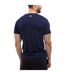 T-shirt Motif/style Petit Logo Homme Bleu Marine Ozoshi-3