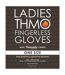 Ladies Thermal 3M Thinsulate Lined Fingerless Gloves for Winter-2