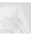 Drap Housse en Gaze de Coton Angelia 140x190cm Blanc-2
