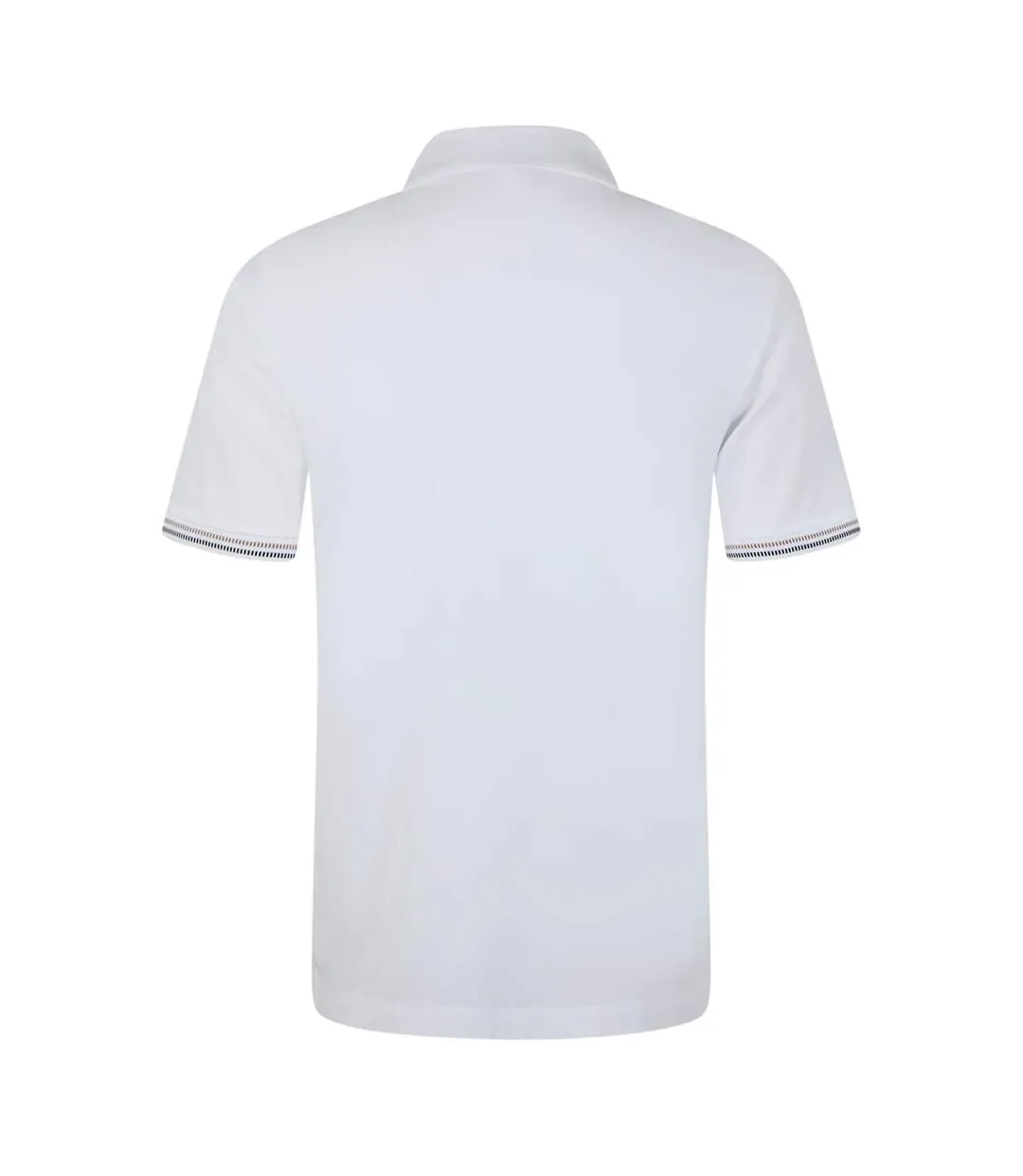 Polo Homme Blanc Boss-2