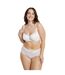 Soutien-gorge grand maintien blanc Confidentielle