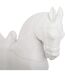 Statuette Déco Cheval Little Cottage 35cm Blanc-2