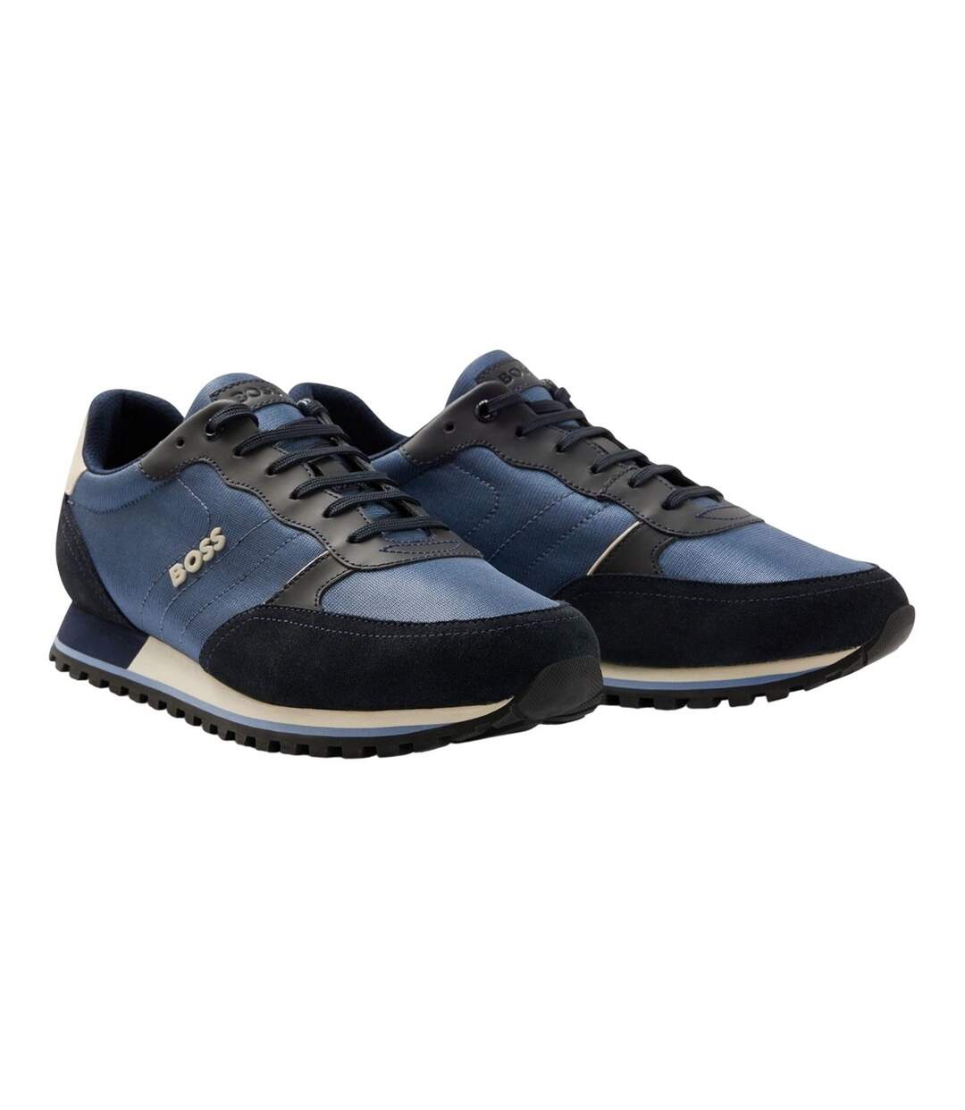 Womens/ladies Parkour Running Shoes White Hugo Boss-3
