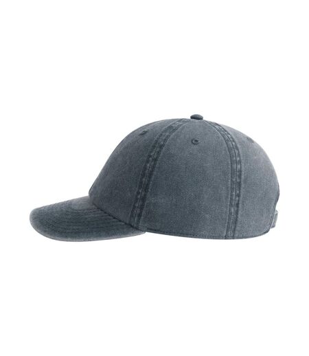 Atlantis Digg Pigment Dyed 6 Panel Cap (Navy) - UTAB174