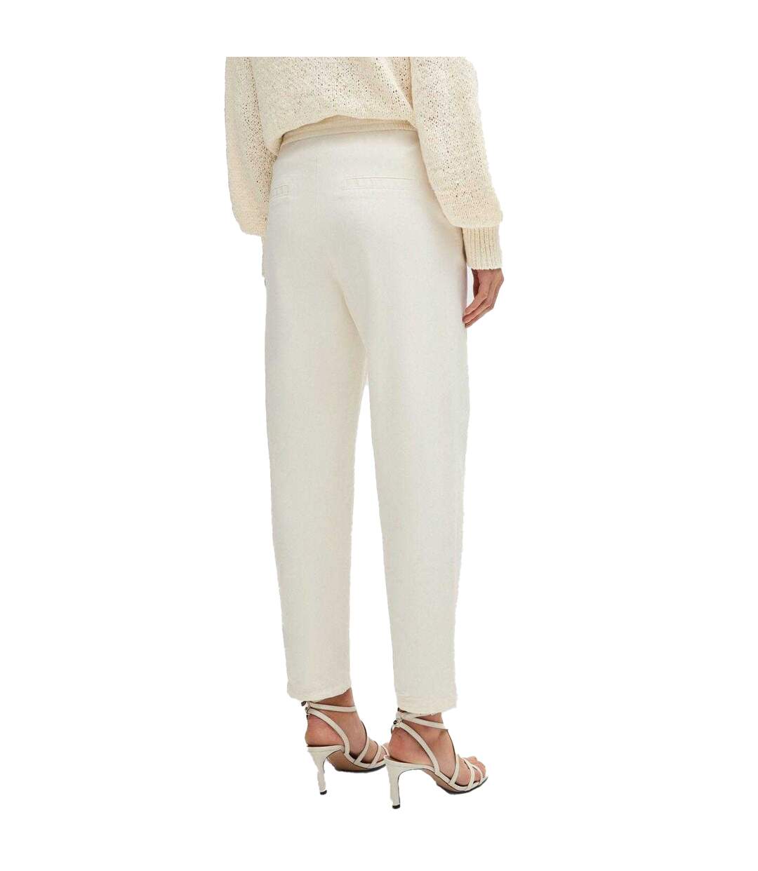 Pantalon Tolinda-d Femme Blanc Boss-3