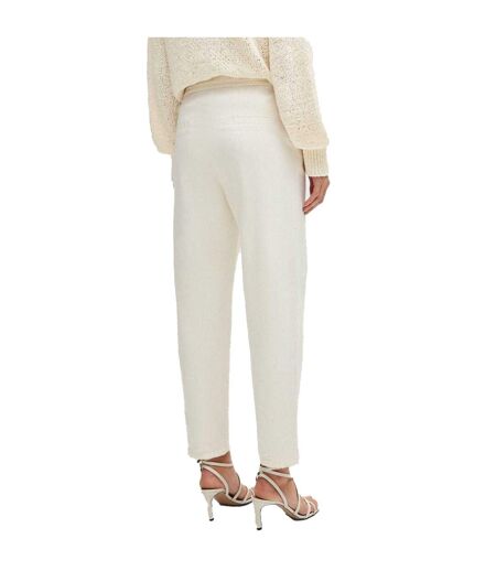 Pantalon Tolinda-d Femme Blanc Boss