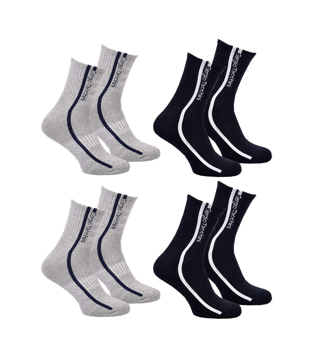 Chaussettes QUARTER SERGIO TACCHINI Lot de 4 Paires-1