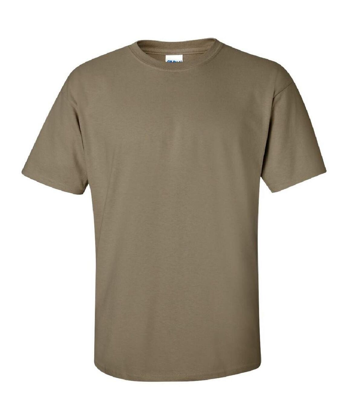 Gildan Mens Ultra Cotton Short Sleeve T-Shirt (Prarie Dust)