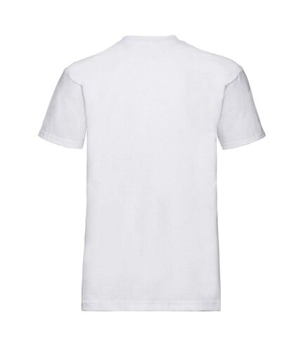 Mens super premium t-shirt white Fruit of the Loom