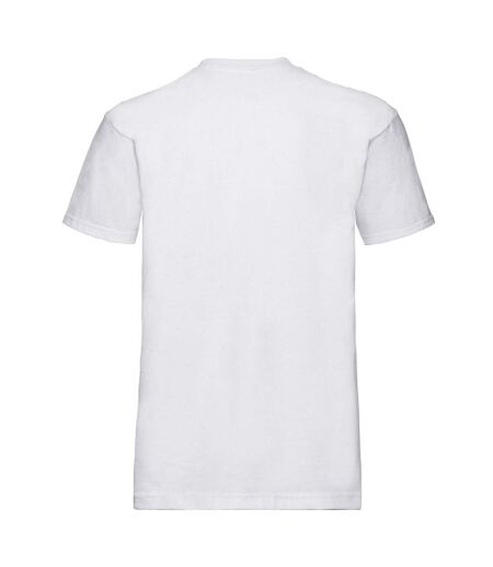 Mens super premium t-shirt white Fruit of the Loom