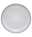 Lot de 6 Assiettes Plates Diane 27cm Beige-1