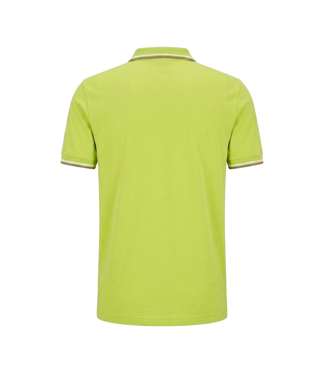 Mens Paddy Short-sleeved Polo Shirt Pastel Green Boss-2