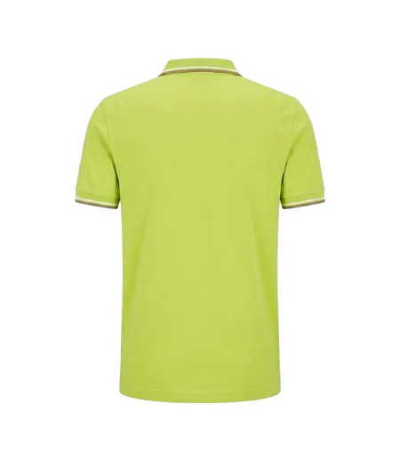 Mens Paddy Short-sleeved Polo Shirt Pastel Green Boss