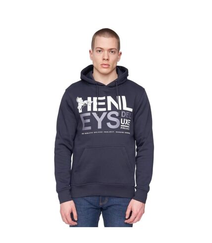 Sweat à capuche classhen homme bleu marine Henleys