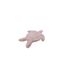 Tapis Déco Enfant Lovely Turtle 68x90cm Rose-2