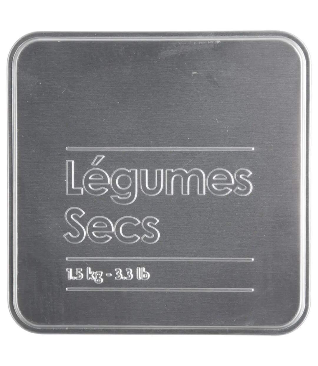 Boîte à Légumes Secs Relief II 18cm Noir-2