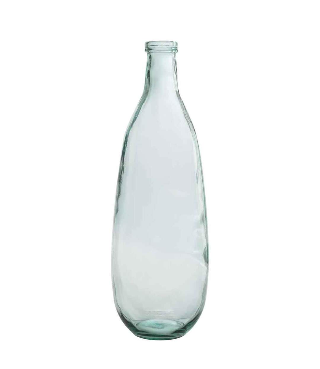 Vase Design en Verre Bouteille 75cm Transparent-1