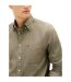 Mens Bedford Long-sleeved Button-down Shirt Olive Tommy Hilfiger-4