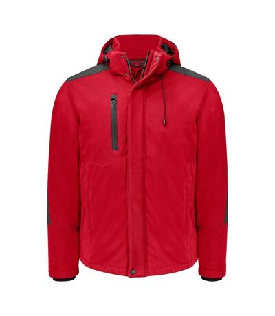 Mens Lined Multi-functional Padded Jacket Red Projob