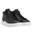 Womens/ladies Blake Hi Top Leather Trainers Black Hugo-1