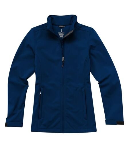 Elevate Womens/Ladies Maxson Softshell Jacket (Navy)