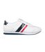 Baskets Motif/style À Rayures Russell Classic Homme Blanc Bleu Marine Rouge Lonsdale-1