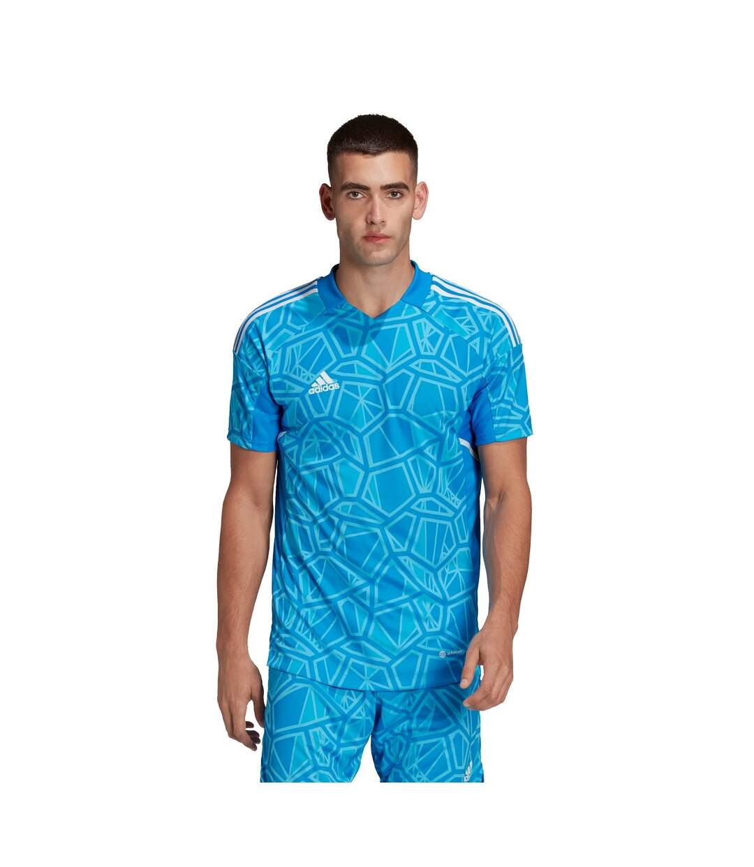 Maillot De Gardien De But Manches Courtes Condivo Homme Bleu Adidas-1