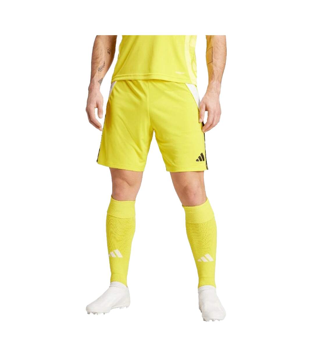 Short Tiro Homme Jaune Adidas-3