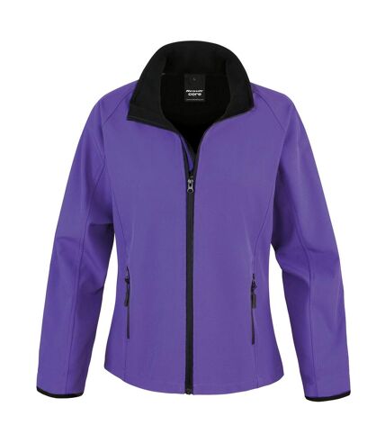 Veste softshell femme violet / noir Result Core Result Core