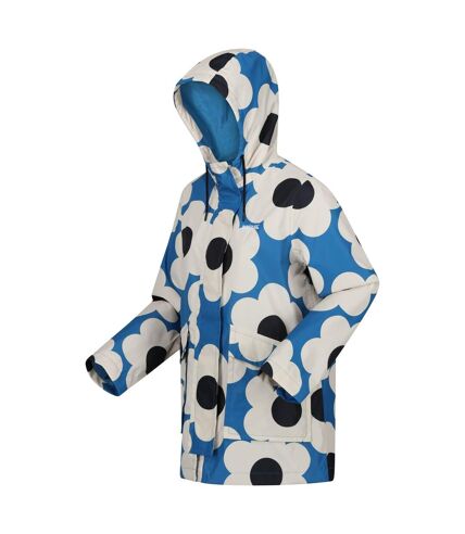 Veste imperméable orla kiely swing femme bleu Regatta