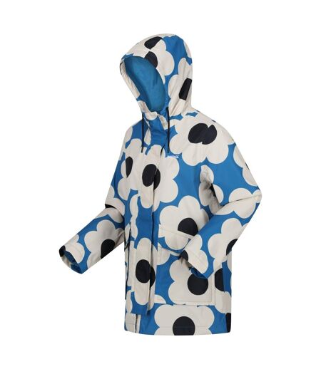 Veste imperméable orla kiely swing femme bleu Regatta