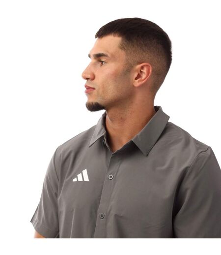Polo Tor Homme Gris-blanc Adidas