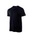 T-shirt Motif/style Uni Homme Noir Hi-Tec-3
