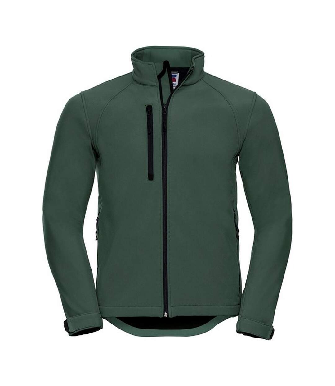 Veste softshell homme vert bouteille Russell